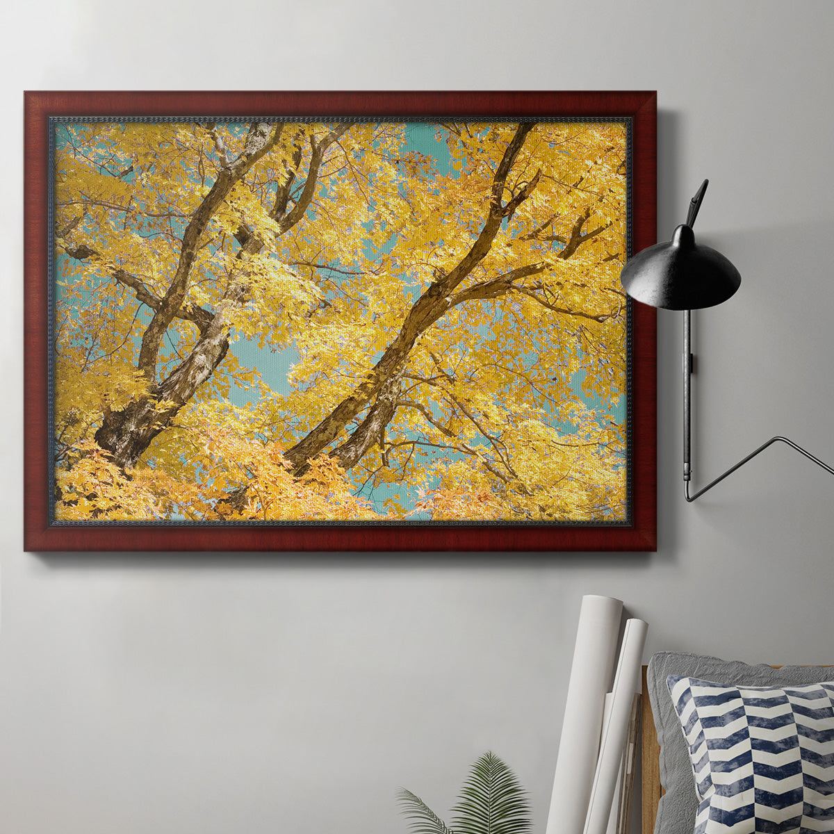 Autumn Tapestry V Premium Framed Canvas- Ready to Hang