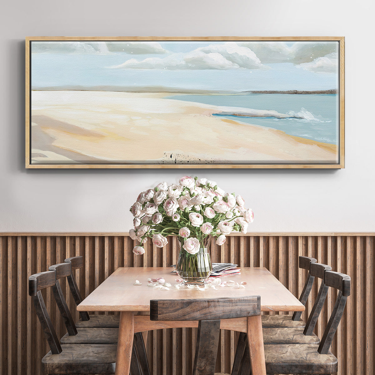 Sandy Getaway II - Floater Framed Canvas Print