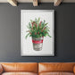 Winter Greens - Modern Framed Canvas Print