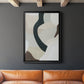 Shifting Neutrals II - Modern Framed Canvas Print