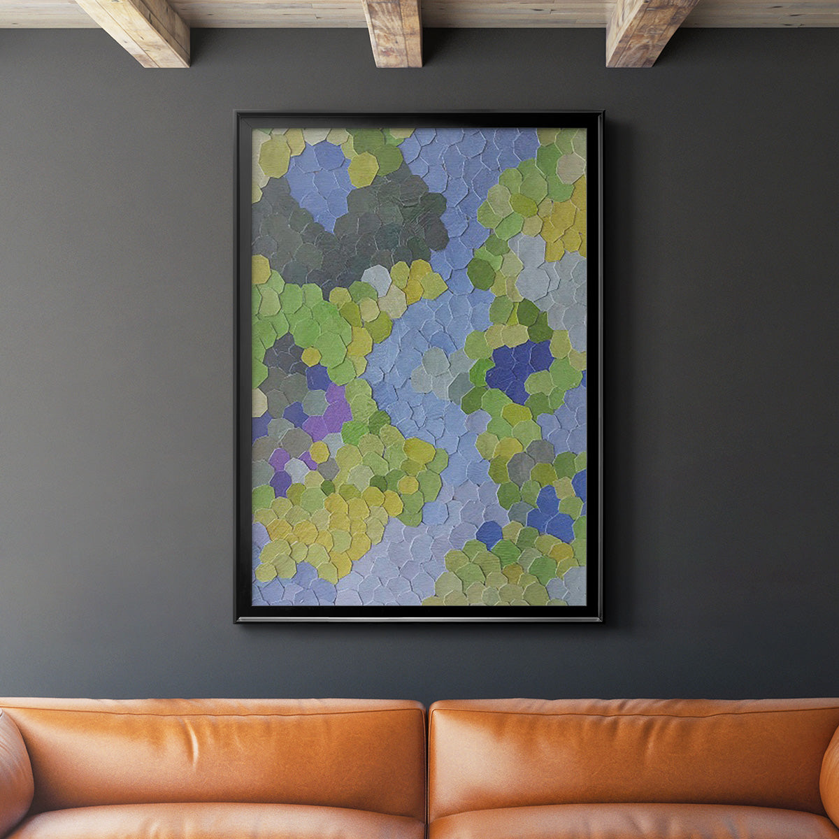 Estes Park - Modern Framed Canvas Print
