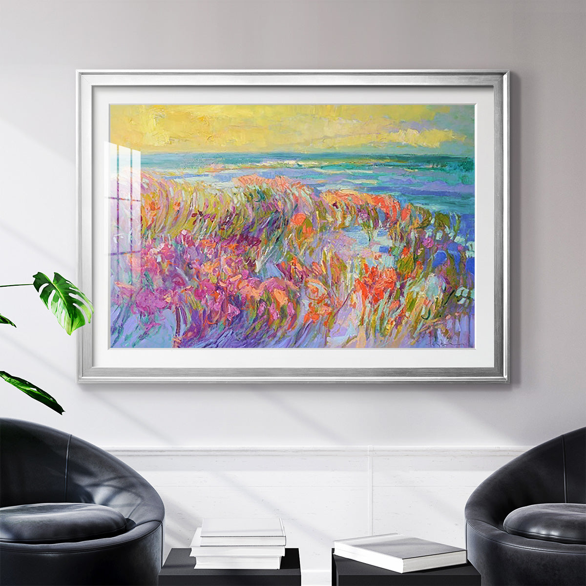 Summer Sanctuary - Modern Framed Art Print