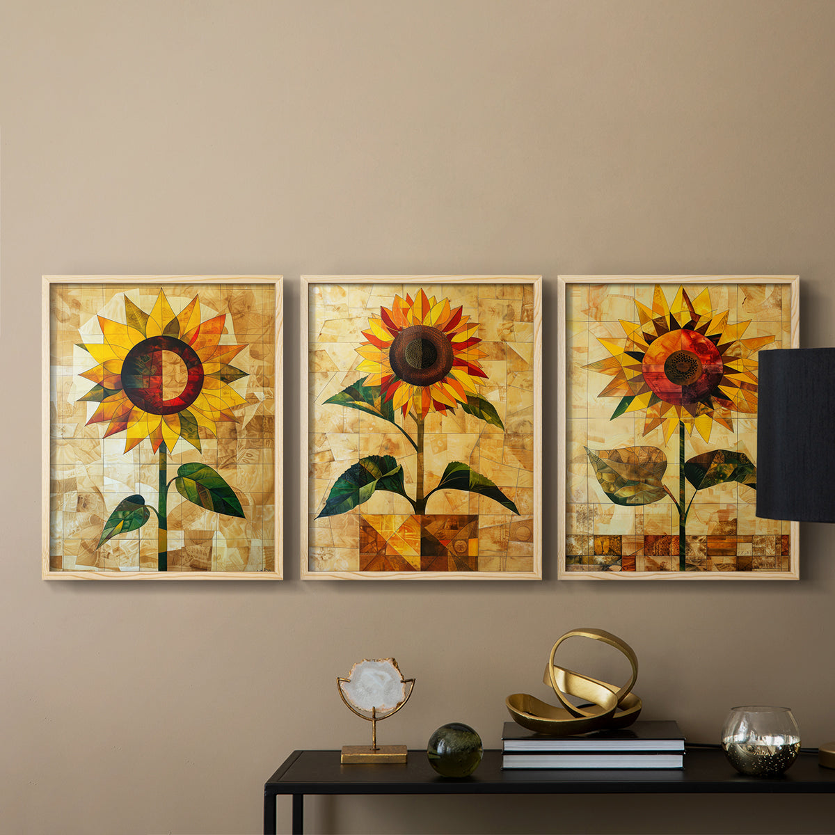 Floral Study Series CLVIII - Restickable Framed Art Set