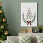 Yuletide Animals I Premium Gallery Wrapped Canvas - Ready to Hang