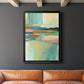 Radiant Horizon I - Modern Framed Canvas Print