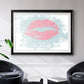 XOXO in Color - Modern Framed Art Print