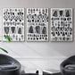 Grey Arches I - Floater Framed Canvas Set