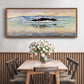 The Fjord, Near Christiania, 1893 - Floater Framed Canvas Print