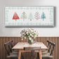 Christmas Tree Whimsy Collection C - Floater Framed Canvas Print