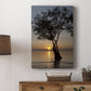 Sunset Silhouette - Canvas Art Print