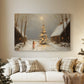 Candle of Warm Lantern Serenade - Canvas Art Print