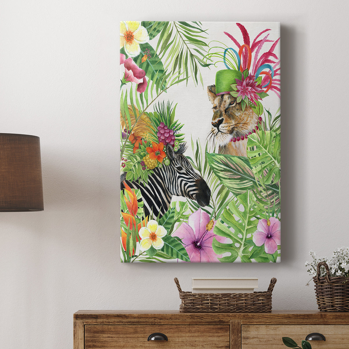 Jungle Royale II - Canvas Art Print