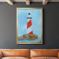 Lookout Point I - Modern Framed Canvas Print