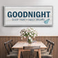 Sleep Tight Sweet Dreams - Floater Framed Canvas Print