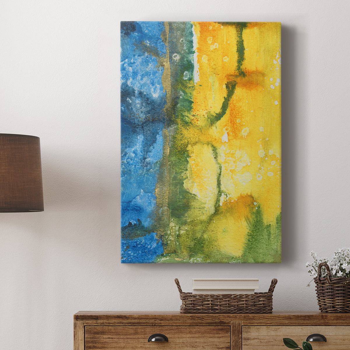 Aquatic Energy I - Canvas Art Print