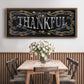 Be Thankful - Floater Framed Canvas Print