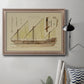 Antique Ship Plan VI Premium Framed Canvas- Ready to Hang