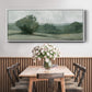 Soft Green Landscape I - Floater Framed Canvas Print