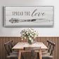 Spread the Love - Floater Framed Canvas Print