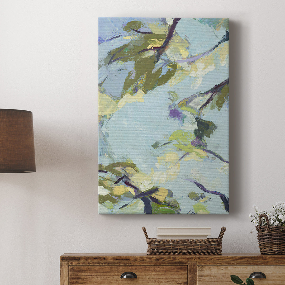 Aqua Sky - Canvas Art Print
