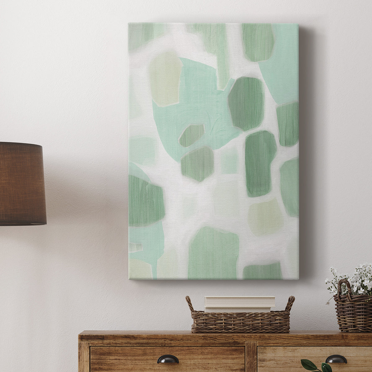 River Shapes II - Canvas Art Print