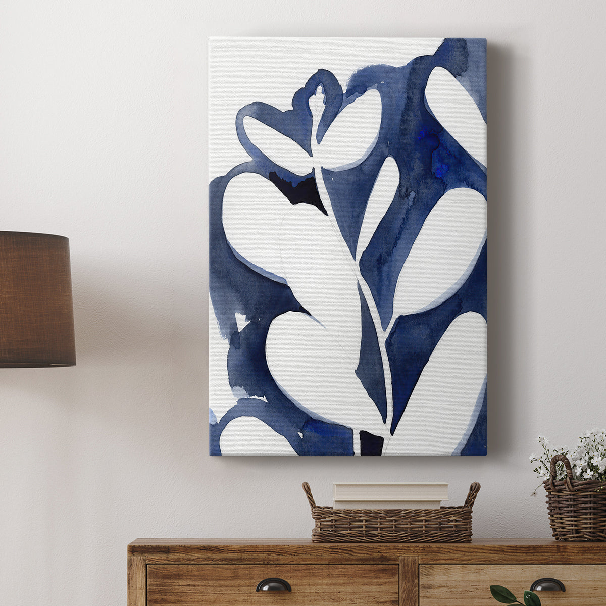 Blue Eucalyptus II - Canvas Art Print