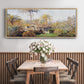 Small Country Farm in Bordighera, 1884 - Floater Framed Canvas Print