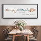 Dream Arrow - Floater Framed Canvas Print