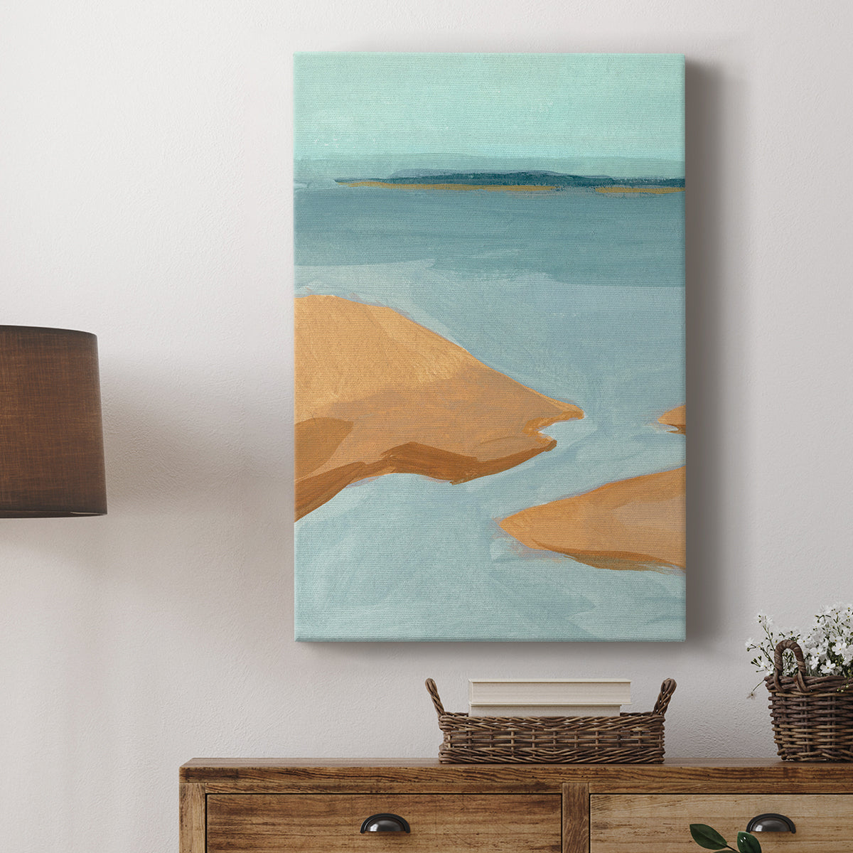 Out on the Sandbar IV - Canvas Art Print