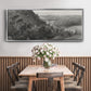 East Rock, New Haven - Floater Framed Canvas Print