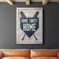 Home Sweet Home Base - Modern Framed Canvas Print