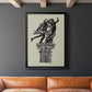 Magic Garden II - Modern Framed Canvas Print