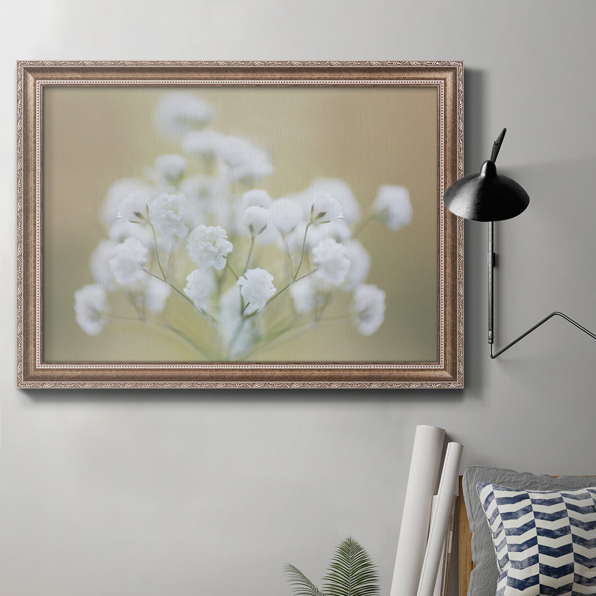 Baby's Breath Study I Premium Framed Canvas- Ready to Hang