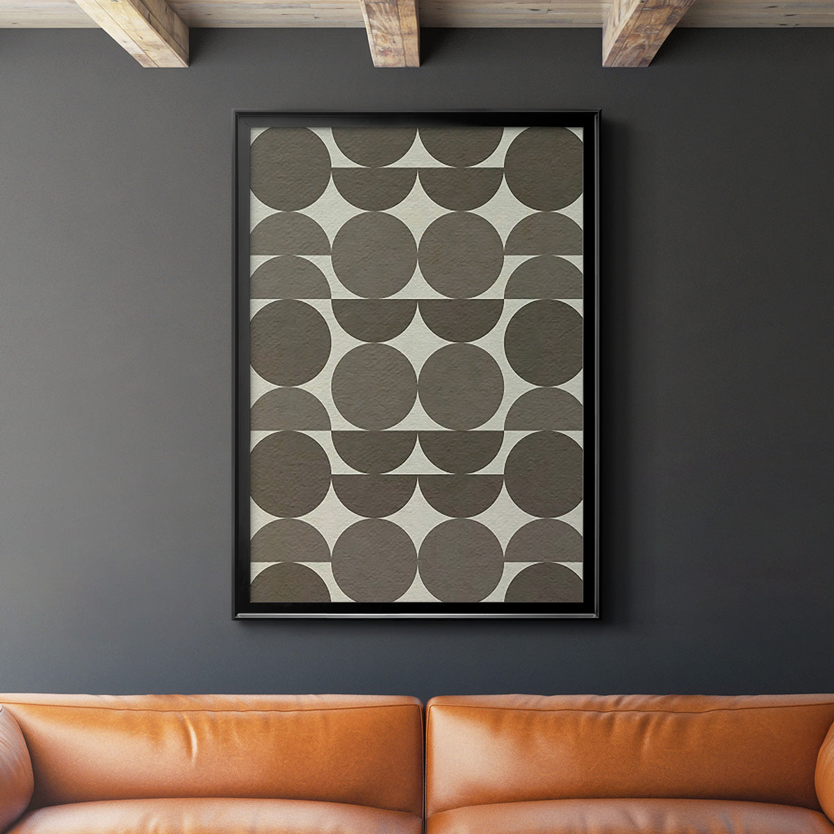 Neutral Subtle Shift I - Modern Framed Canvas Print