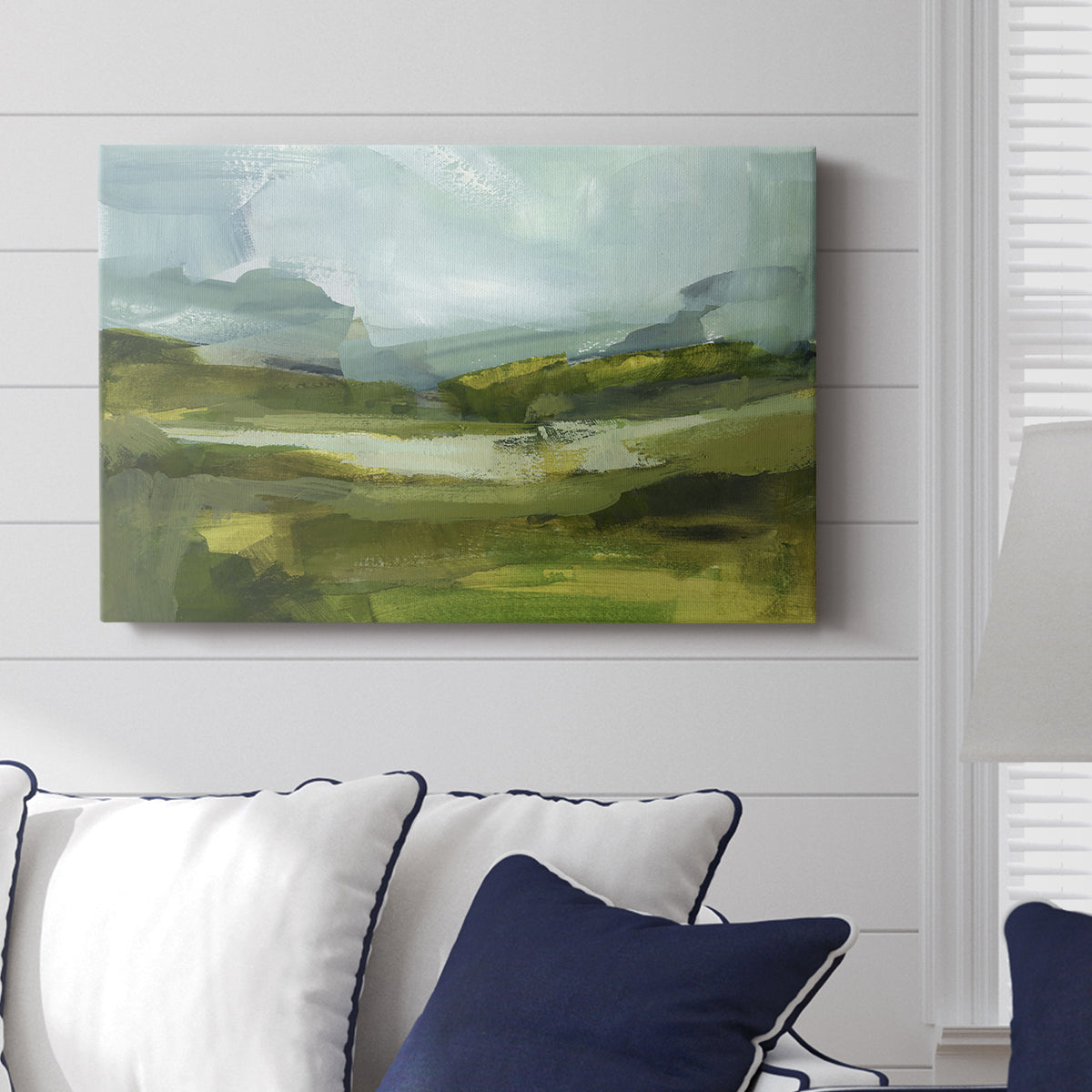 Emerald View III - Canvas Art Print