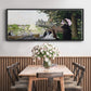 Garden House on the Zaan, Zaandam, 1871 - Floater Framed Canvas Print