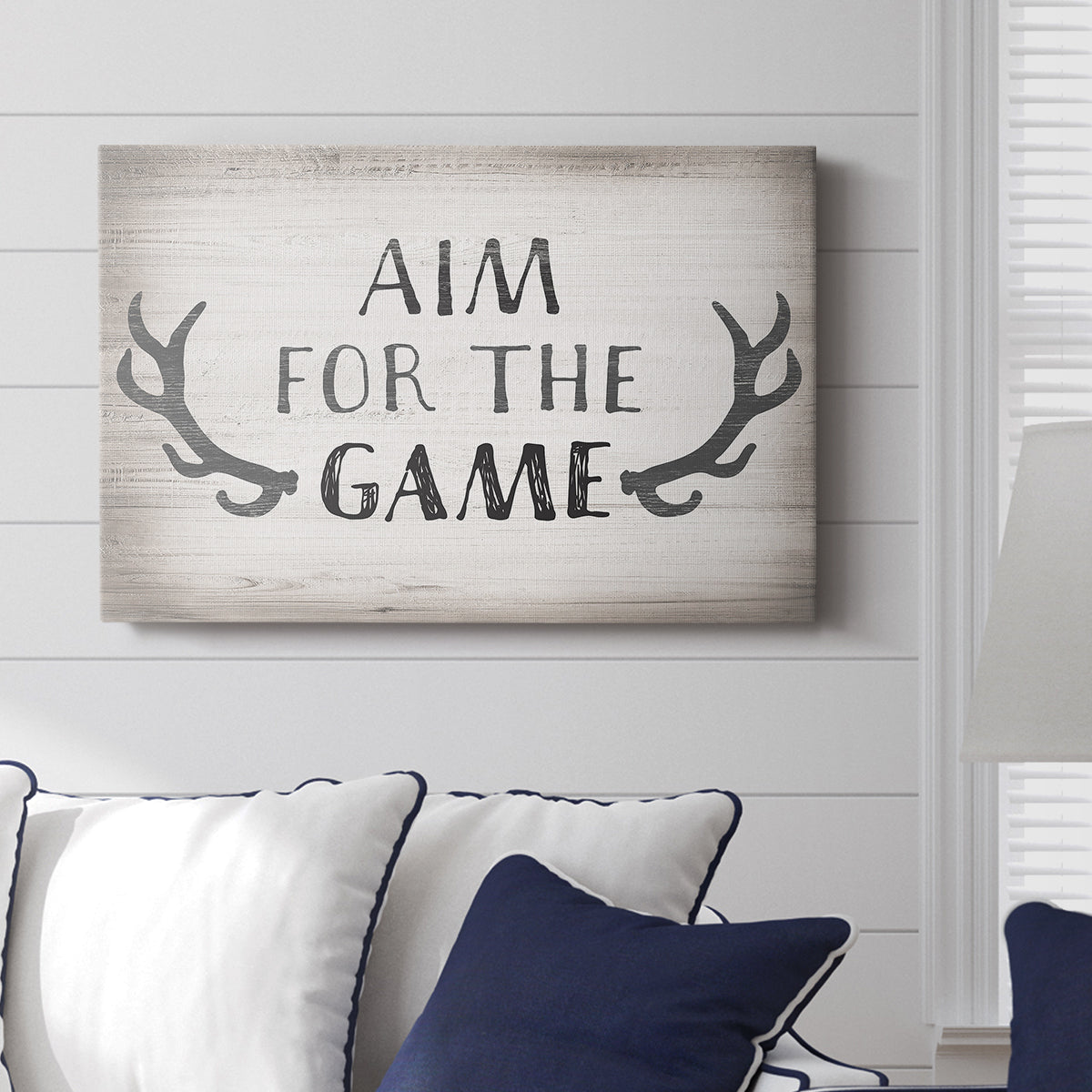 Aim Game - Canvas Art Print