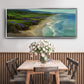 Montara Beach - Floater Framed Canvas Print