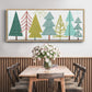 Modern Holiday Collection D - Floater Framed Canvas Print