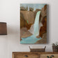 Turquoise Falls II - Canvas Art Print