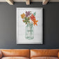 Harvest Home Leaves I - Modern Framed Canvas Print