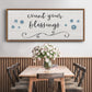 Count Blessings - Floater Framed Canvas Print