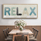 Relax Your Body - Floater Framed Canvas Print