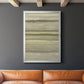 Lines in Neutral II - Modern Framed Canvas Print