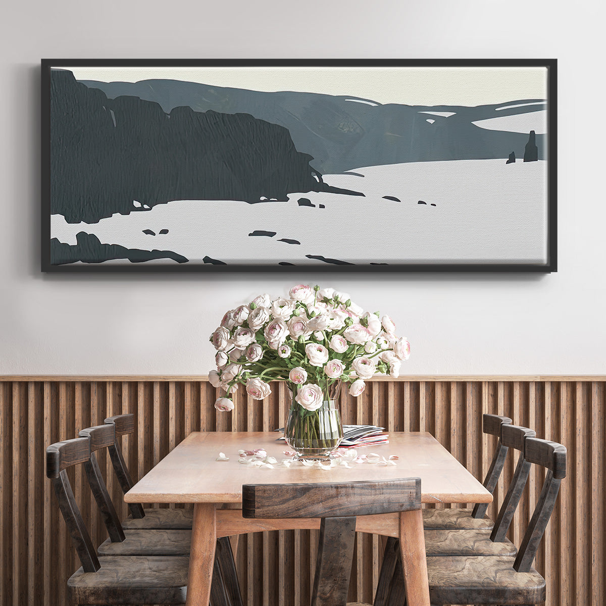Cutter Island I - Floater Framed Canvas Print