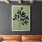 Earthly Botanical I - Modern Framed Canvas Print