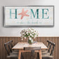 Home Beach - Floater Framed Canvas Print