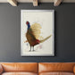 Pheasant Splash 8 - Modern Framed Canvas Print