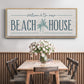 Our Beach House - Floater Framed Canvas Print
