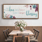 Family Blessing - Floater Framed Canvas Print
